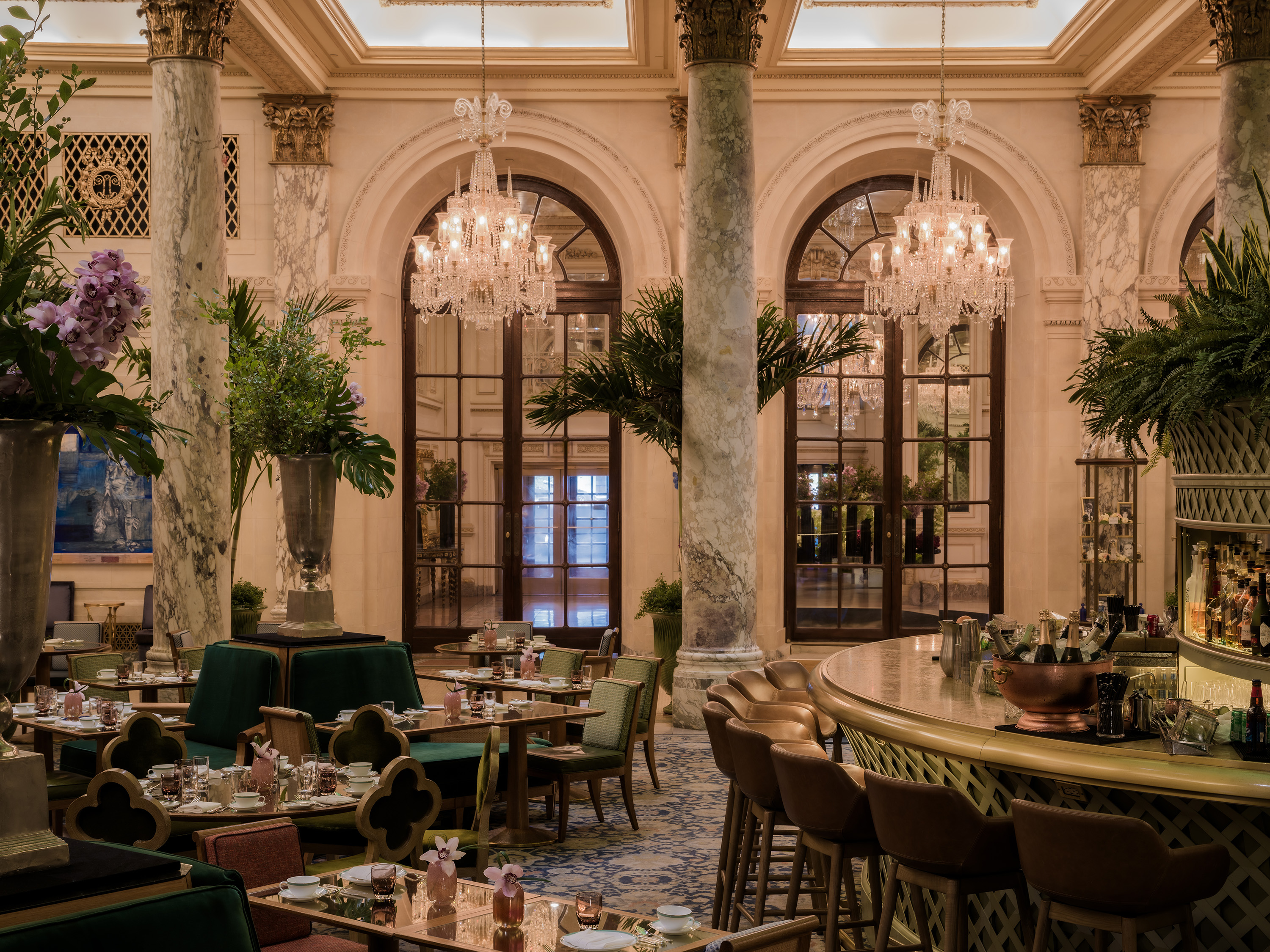 A styled interior at The Plaza